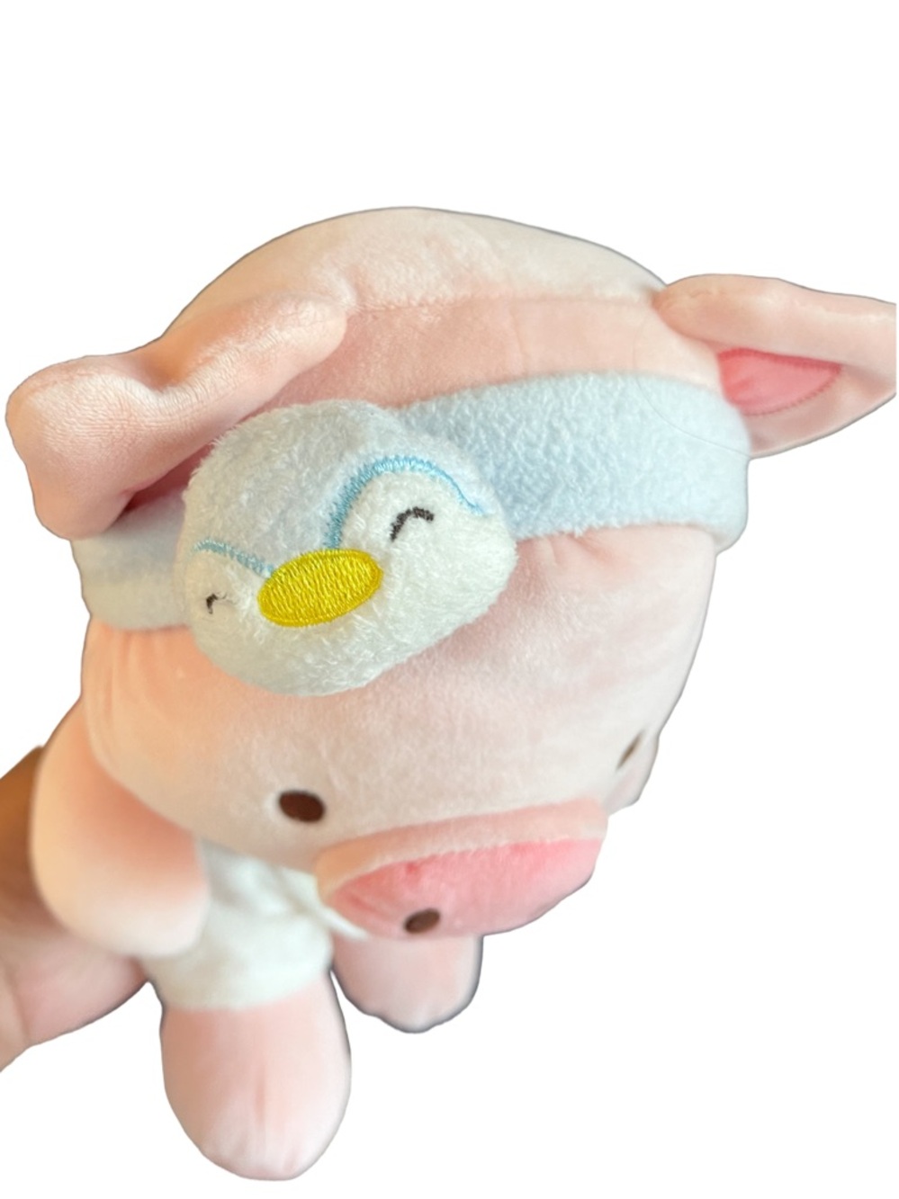 Miniso Pink Pig Plush Hairband & Pajamas Pig NEW - Picture 3 of 3